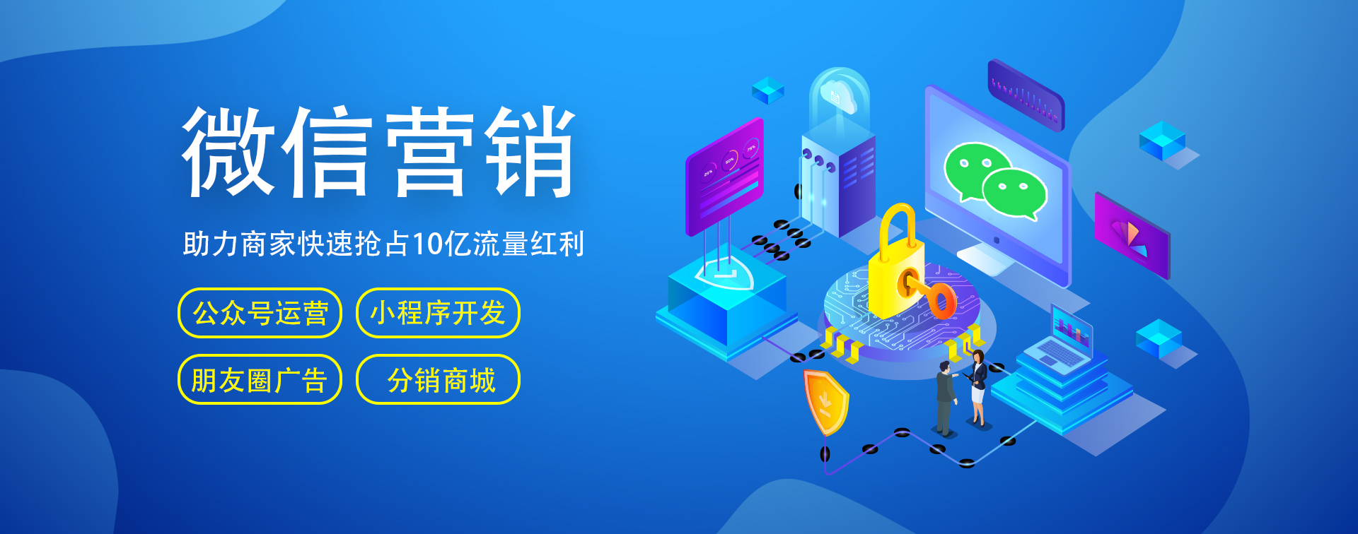 微信開發、微信營銷、小程序商城
